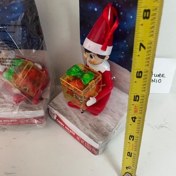 NEW Elf on the shelf candy holder ornament, Elf candy holder Christmas ornament - Picture 2 of 3